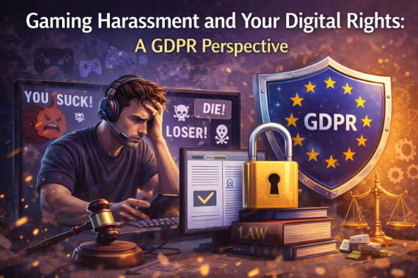 Gaming Harassment and Your Digital Rights: A GDPR Perspective
