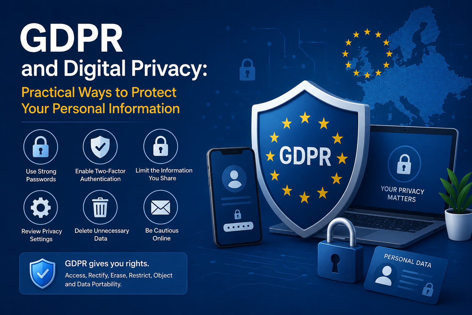 GDPR and Digital Privacy: Practical Ways to Protect Your Personal Information